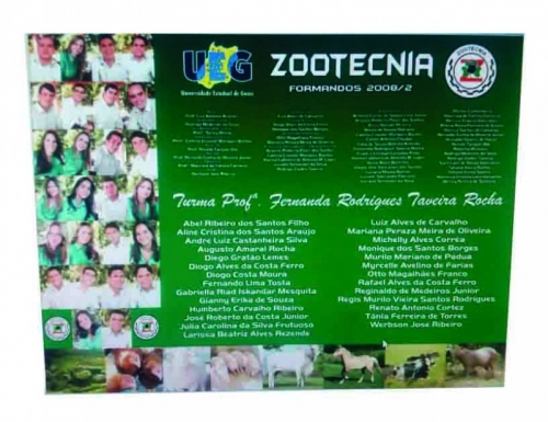 Placa para Formatura