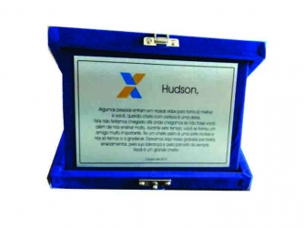 Placa para Homenagem