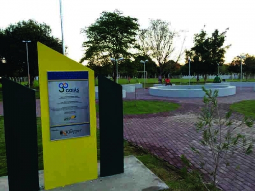 Placa para Inauguração