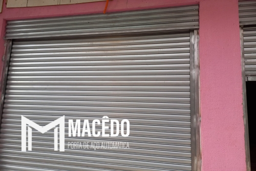 Porta de Aço de Enrolar Automática