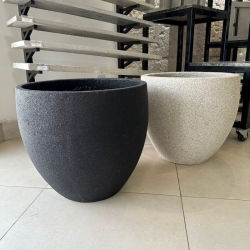 [VASO EM FIBRA DE VIDRO LISBOA QUARTZO]