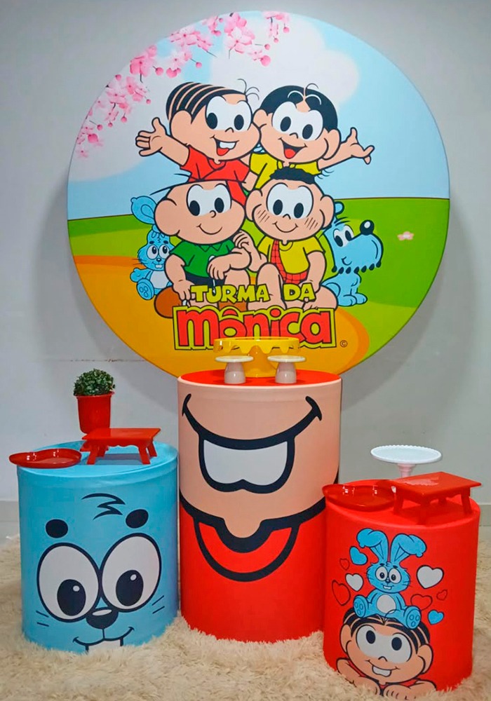 Mesa Turma da Mônica