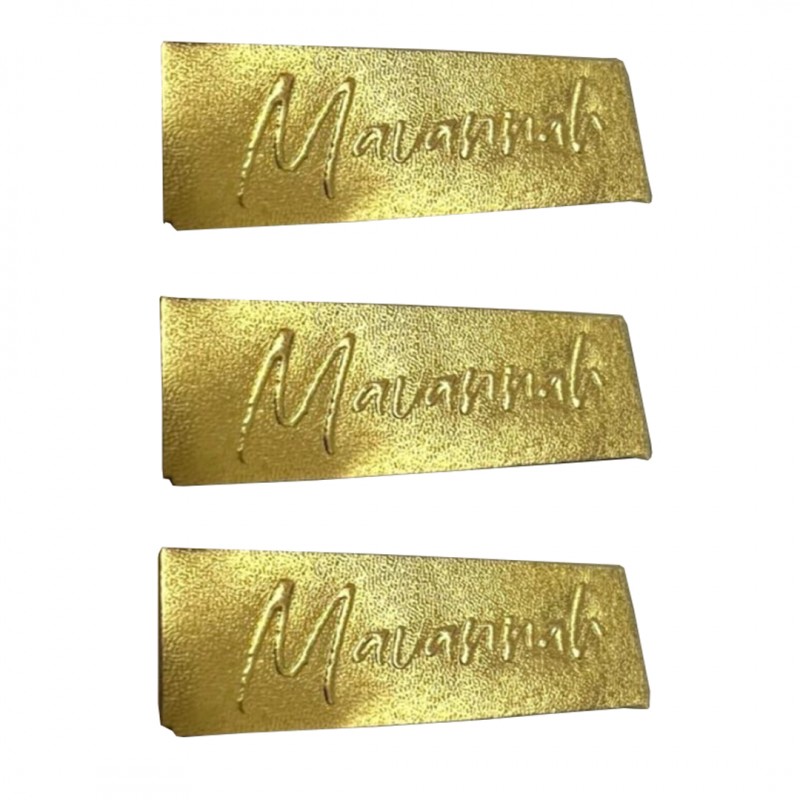 Etiqueta Sintética Laminada Ouro