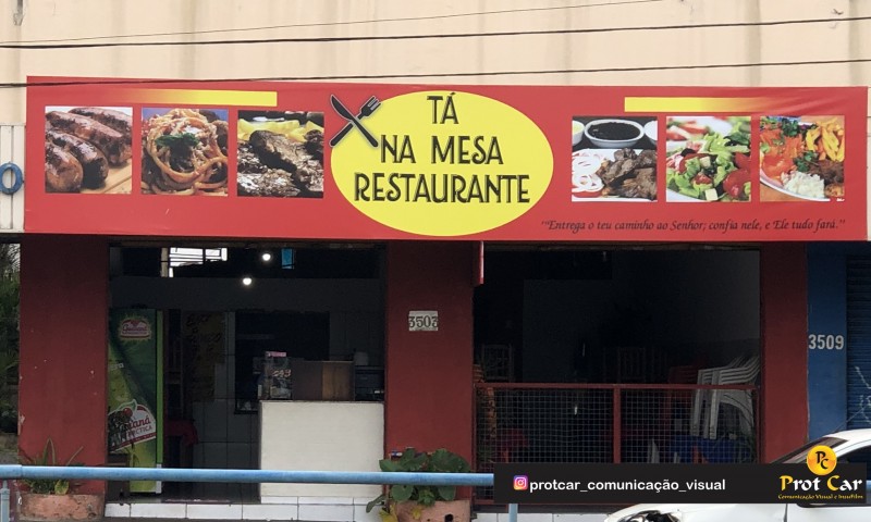 FACHADA COMERCIAL PARA RESTAURANTE
