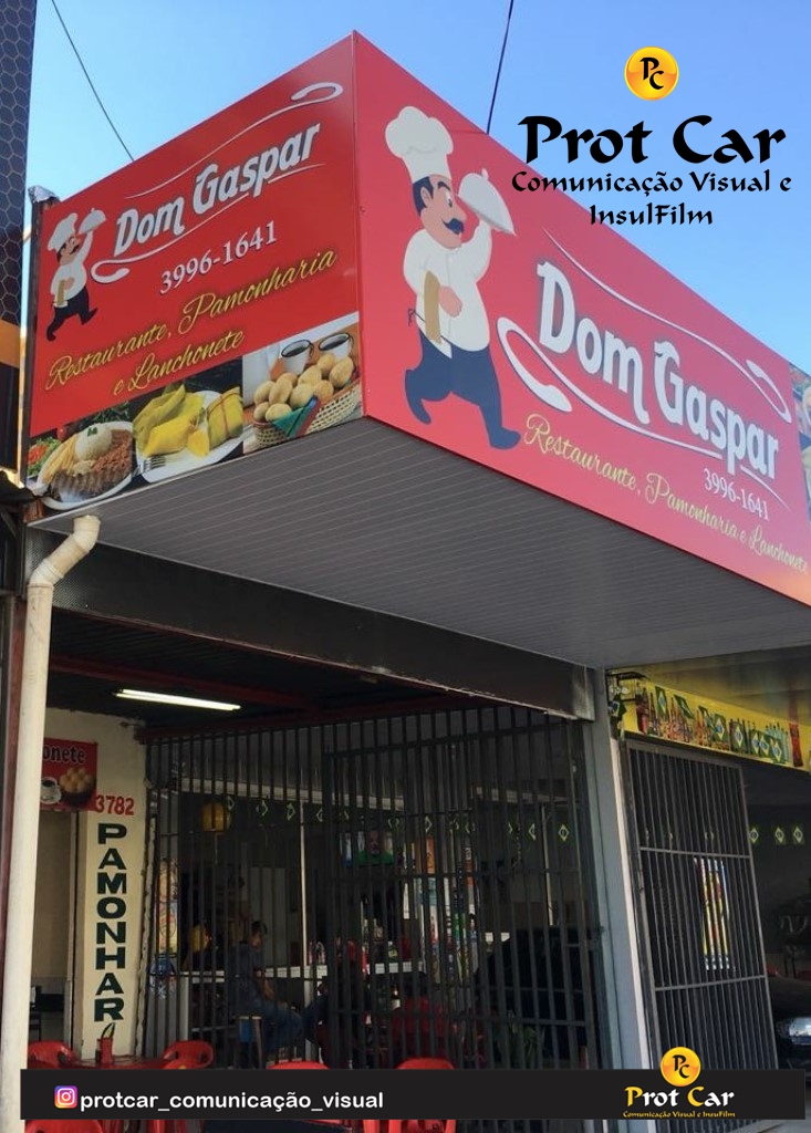 FACHADA COMERCIAL EM LONA