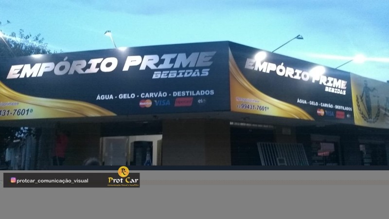 FACHADA PARA DISTRIBUIDORA DE BEBIDAS
