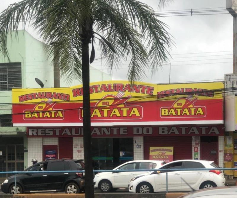 FACHADA EM LONA RESTAURANTE