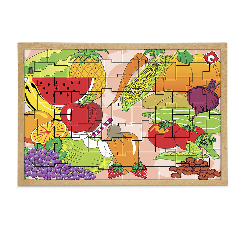 Quebra-Cabeça Frutas e Legumes