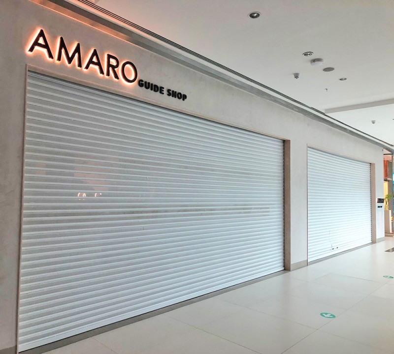 Portas de Aço de Enrolar Automatizadas
