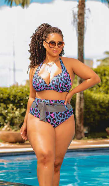 Conjunto Faixa Pala - Biquínis Plus Size