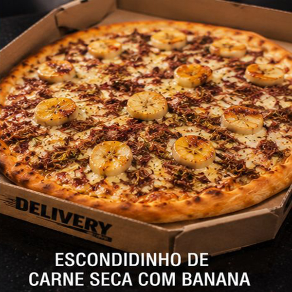 Escondidinho de Carne Seca com Banana