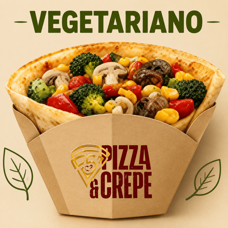Crepe Francês Vegetariano