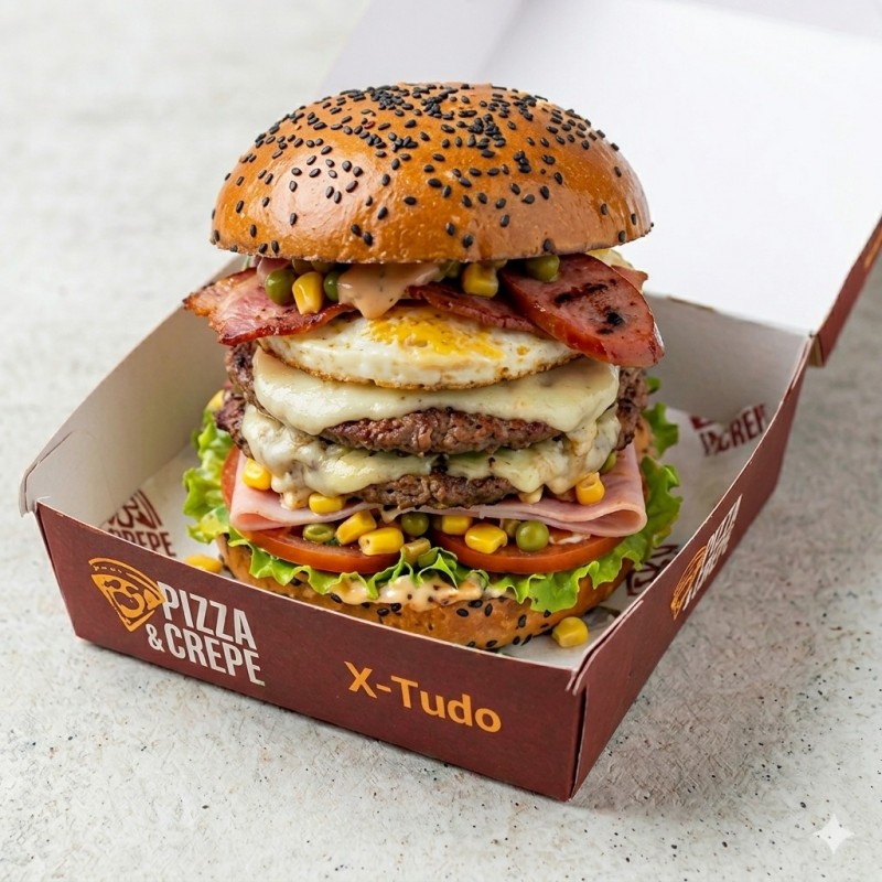 Hambúrguer X-Tudo