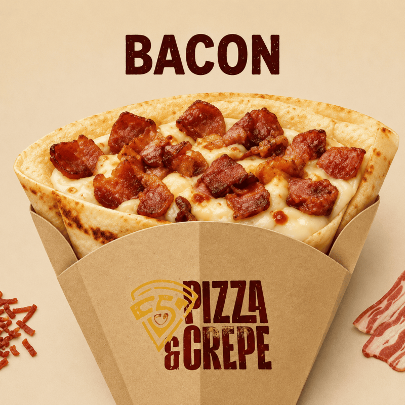 Crepe Francês de Bacon