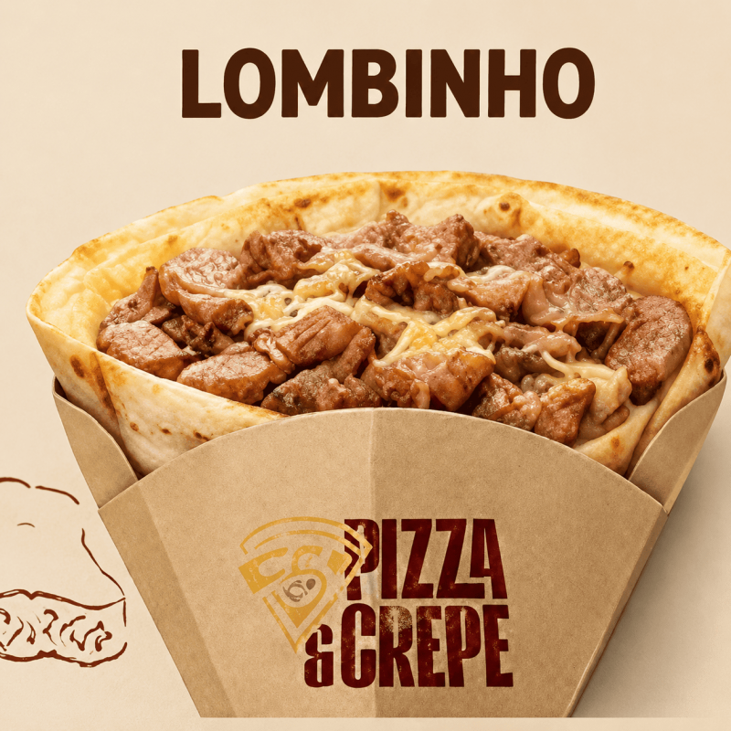 Crepe Francês de Lombinho