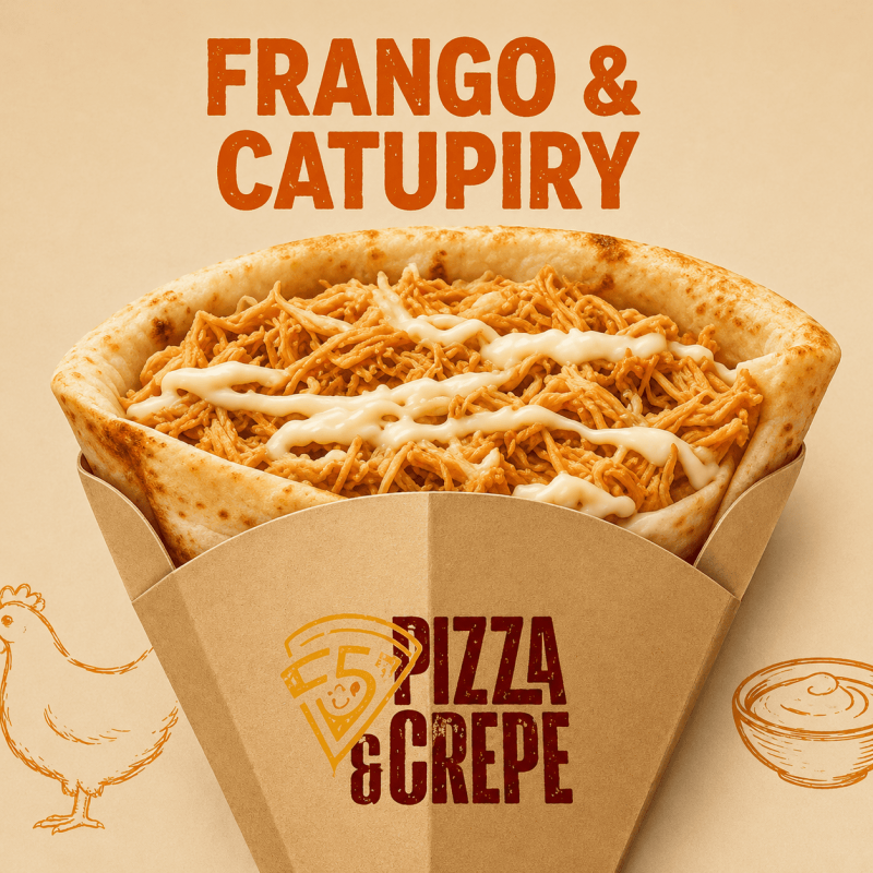 Crepe Francês de Frango & Catupiry
