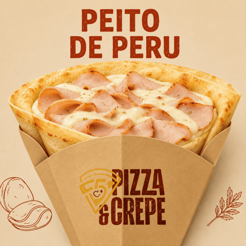 Crepe Francês de Peito de Peru