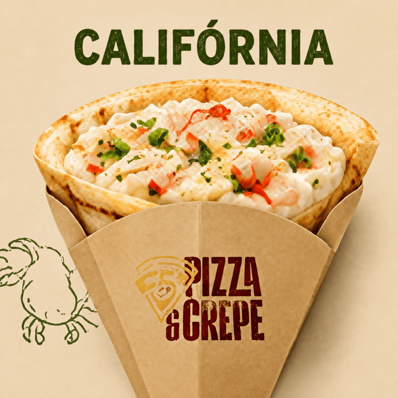 Crepe Francês Califórnia