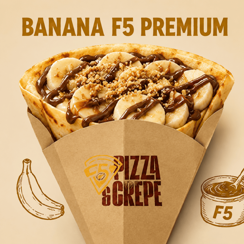Crepe Francês Banana F5 Premium
