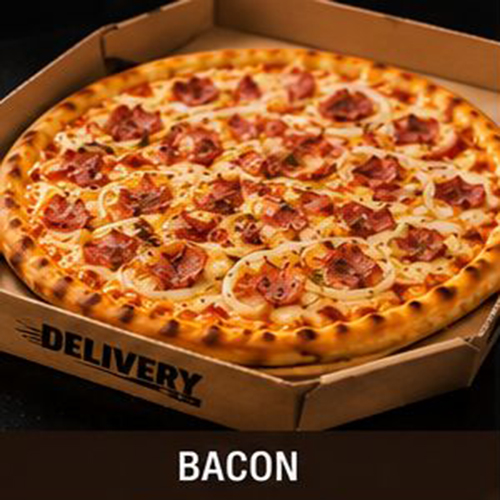 Pizza de Bacon